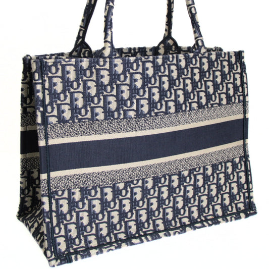 Christian Dior Oblique Jacquard Bag Navy Size ONE SIZE