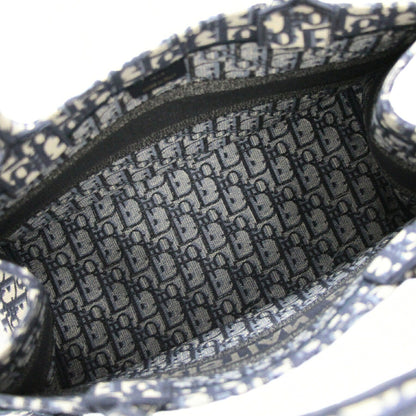 Christian Dior Oblique Jacquard Bag Navy Size ONE SIZE