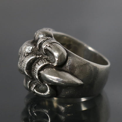 CHROME HEARTS Big Claw Silver Ring Size ONE SIZE