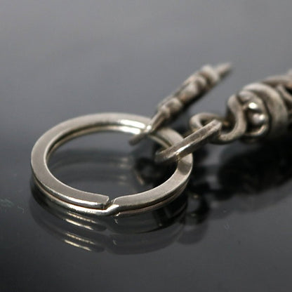 CHROME HEARTS Roller Split Keyring Silver Size ONE SIZE