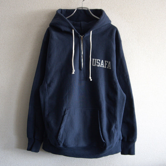 Warehouse USAFA HALF ZIP HOOD Hoodie Size L