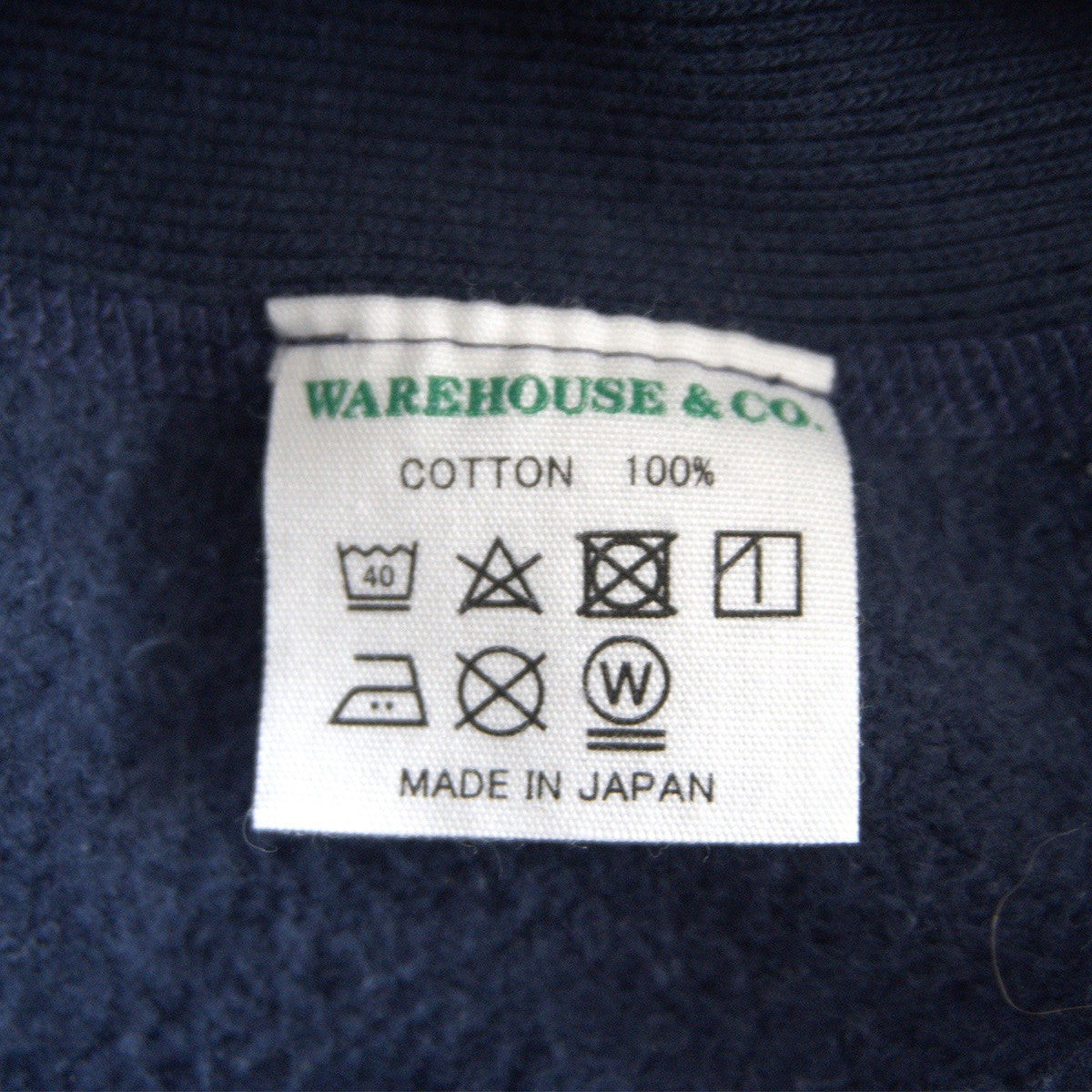 Warehouse USAFA HALF ZIP HOOD Hoodie Size L