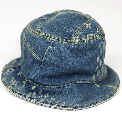 Louis Vuitton x NIGO Monogram Denim Bucket Hat Blue