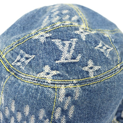 Louis Vuitton x NIGO Monogram Denim Bucket Hat Blue