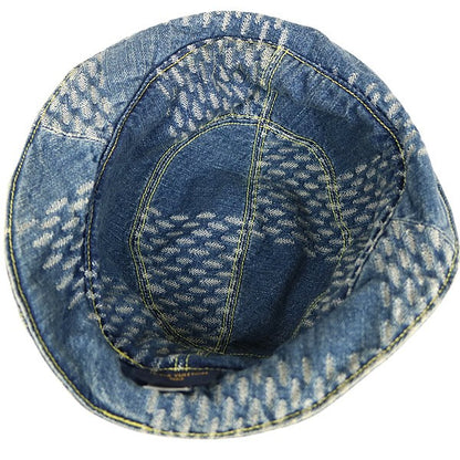 Louis Vuitton x NIGO Monogram Denim Bucket Hat Blue