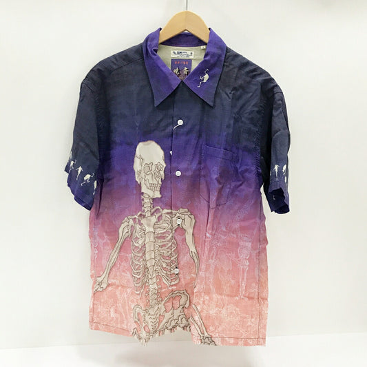 SPECIAL EDITION Sun Surf Kyosai Manga Aloha Shirt Size L