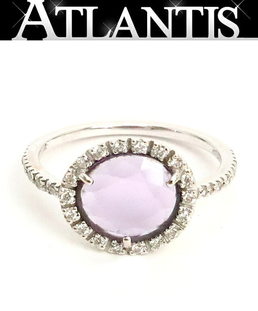 POMELLATO Corop di Fulmine Amethyst Ring K18WG Size ONE SIZE