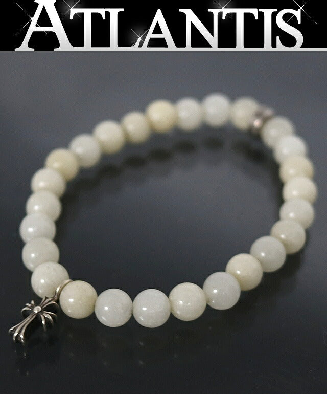 CHROME HEARTS Stack CH Cross Bead Bracelet Size ONE SIZE