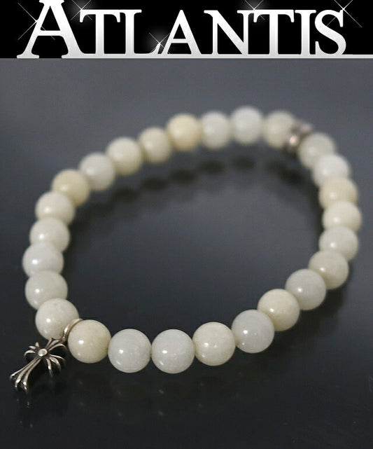 CHROME HEARTS Stack CH Cross Bead Bracelet Size ONE SIZE