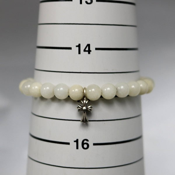 CHROME HEARTS Stack CH Cross Bead Bracelet Size ONE SIZE