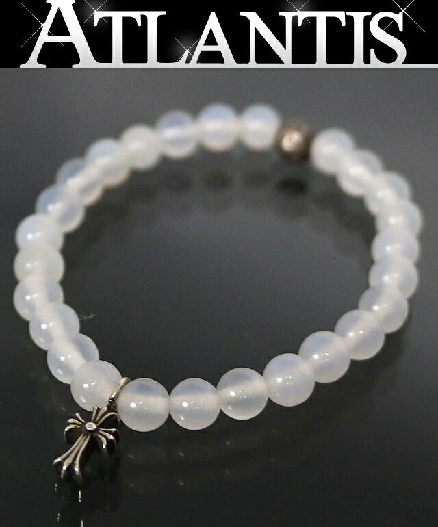 CHROME HEARTS Silver CH Cross Stacked Bead Size ONE SIZE