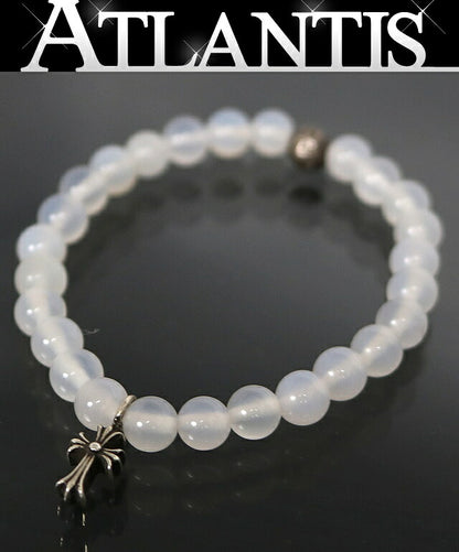 CHROME HEARTS Silver CH Cross Stacked Bead Size ONE SIZE