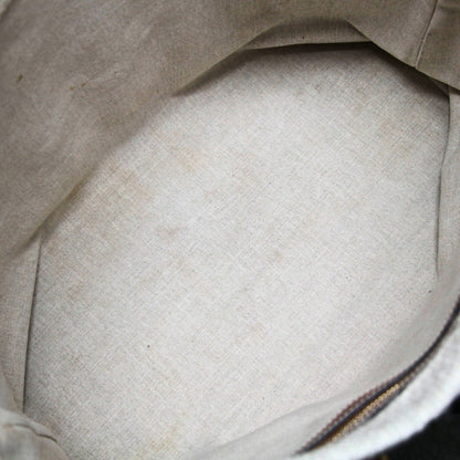 CELINE Horizontal Cabas Canvas White Navy Tote Size ONE SIZE