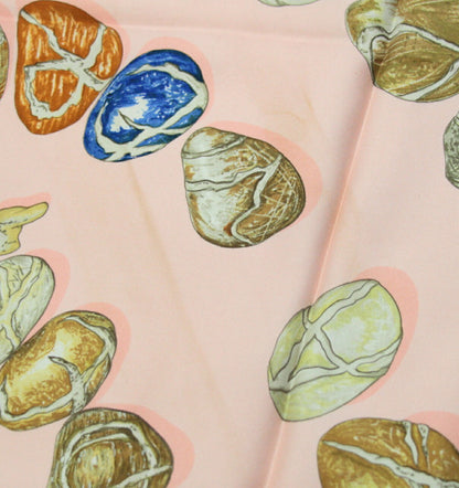 HERMES Carre 90 "Rougeur Des Scarf Pink Size ONE SIZE