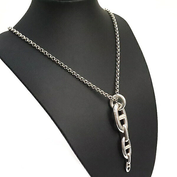HERMES Chaine d'Ancre Enchainee Necklace SV925 Size ONE SIZE