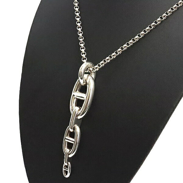 HERMES Chaine d'Ancre Enchainee Necklace SV925 Size ONE SIZE