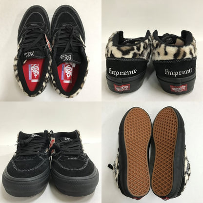 Supreme x Vans Skate Half Cab 92 Black Sneakers Size 28
