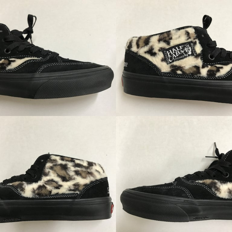 Supreme x Vans Skate Half Cab 92 Black Sneakers Size 28