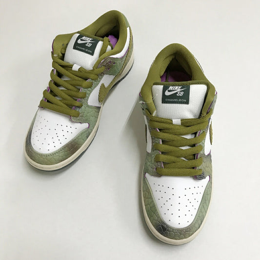Alexis Sablone Nike SB Dunk Low Pro QS Green Sneakers Size 27