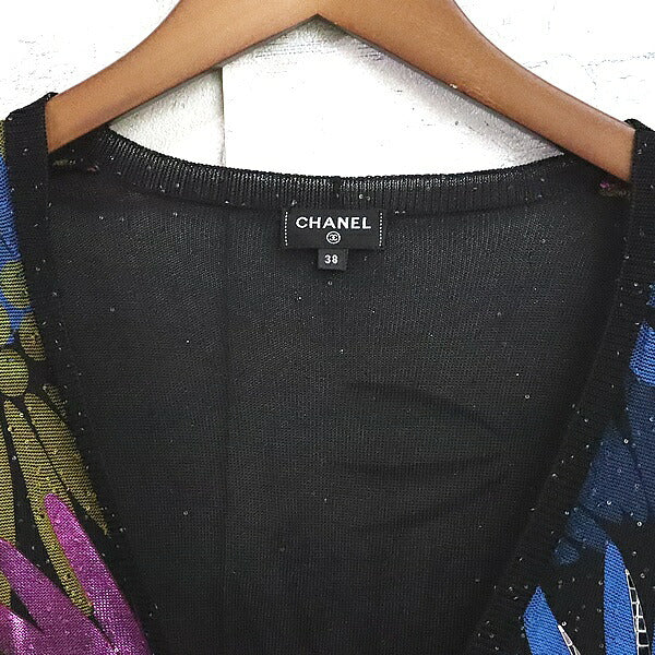 CHANEL Multi-color Cardigan Size 38