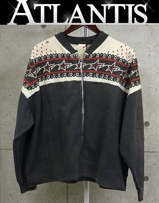 SAINT MICHAEL BAPE Zip Cardigan Multi-color Size L