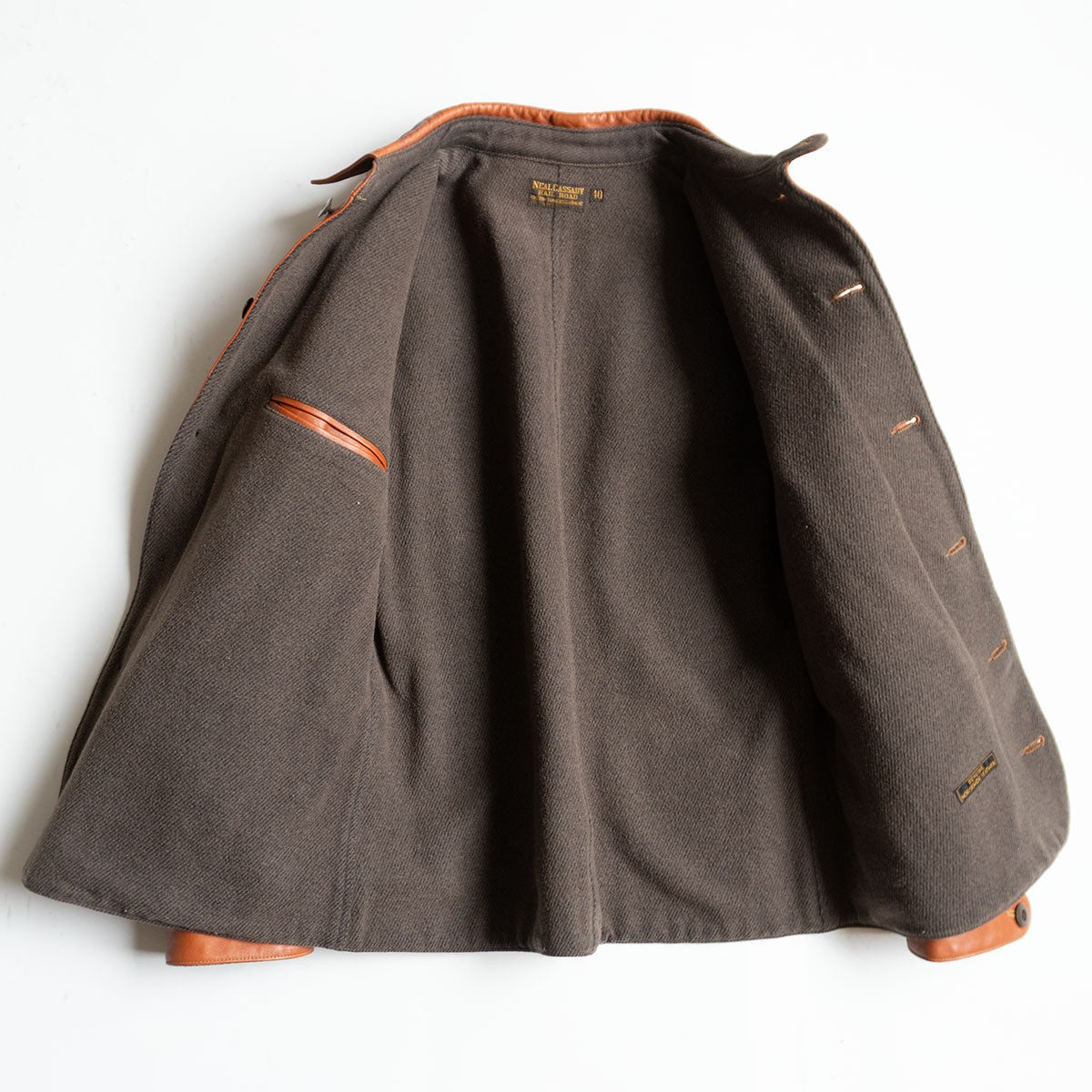 BOOTLEGGERS 40 BRAKEMAN COAT Jacket Size 40