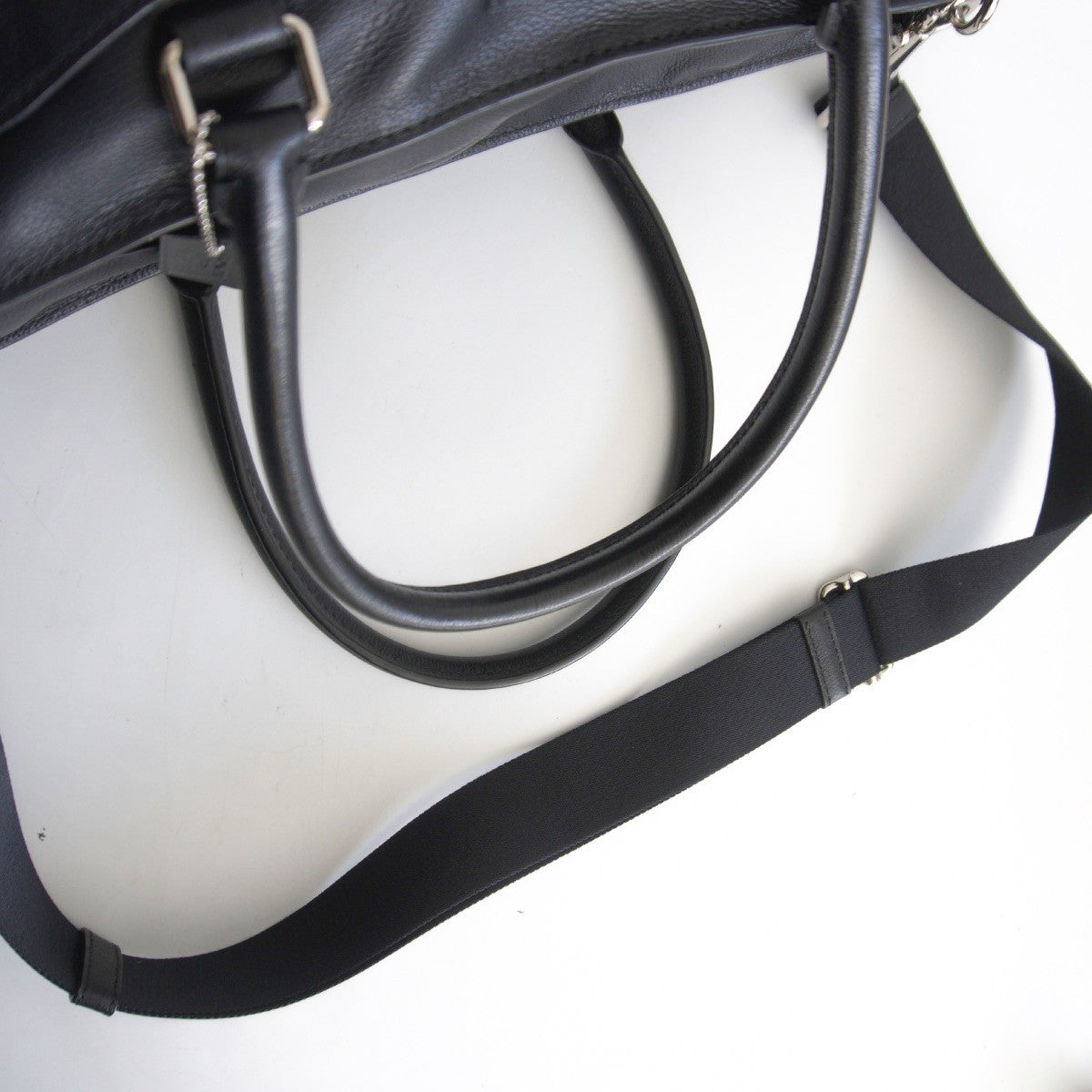 Coach Beckett 2-way leather tote Bag Black