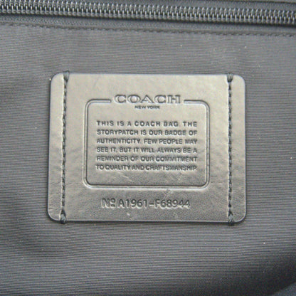 Coach Beckett 2-way leather tote Bag Black