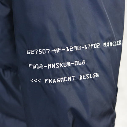 MONCLER Fragment Backstage Down Jacket Navy Size 4