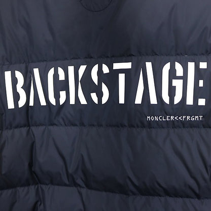 MONCLER Fragment Backstage Down Jacket Navy Size 4