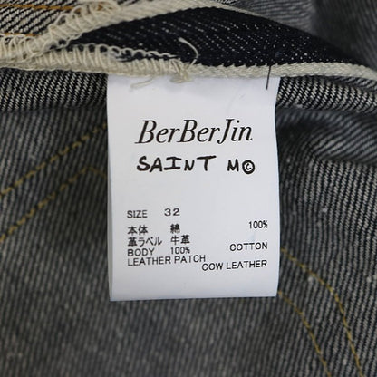 SAINT MICHAEL BBJ Denim Pants x BerBerJin Indigo Size 32
