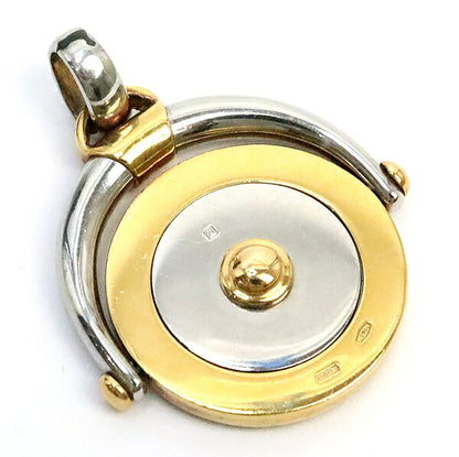 BVLGARI Scorpio Horoscope Pendant SS K18YG Size ONE SIZE