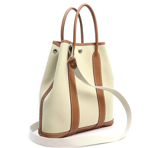 HERMES Garden File PM 2WAY Bag Militaire Gold Size ONE SIZE