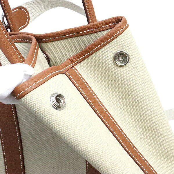 HERMES Garden File PM 2WAY Bag Militaire Gold Size ONE SIZE