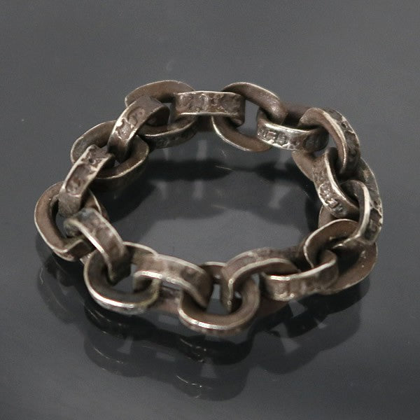CHROME HEARTS Paper Chain Silver Ring Size ONE SIZE