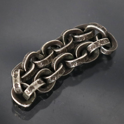 CHROME HEARTS Paper Chain Silver Ring Size ONE SIZE