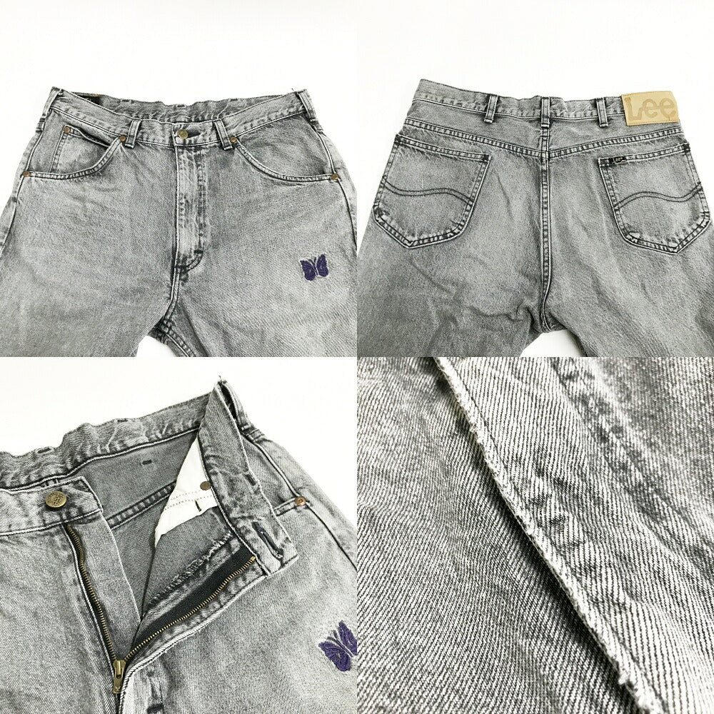Lee x Needles Denim Jeans Gray Size M