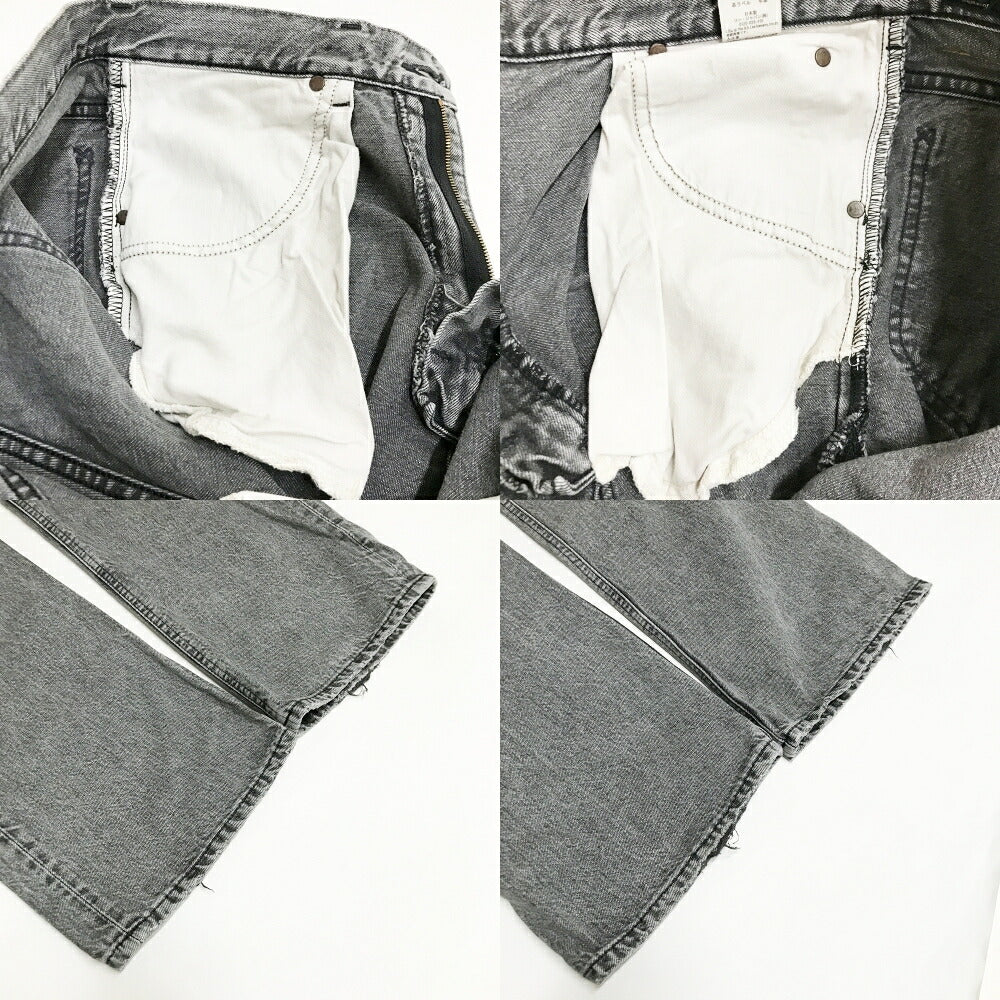 Lee x Needles Denim Jeans Gray Size M