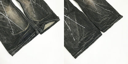 Xfrm Rhinestone Denim Jeans Black Size 30