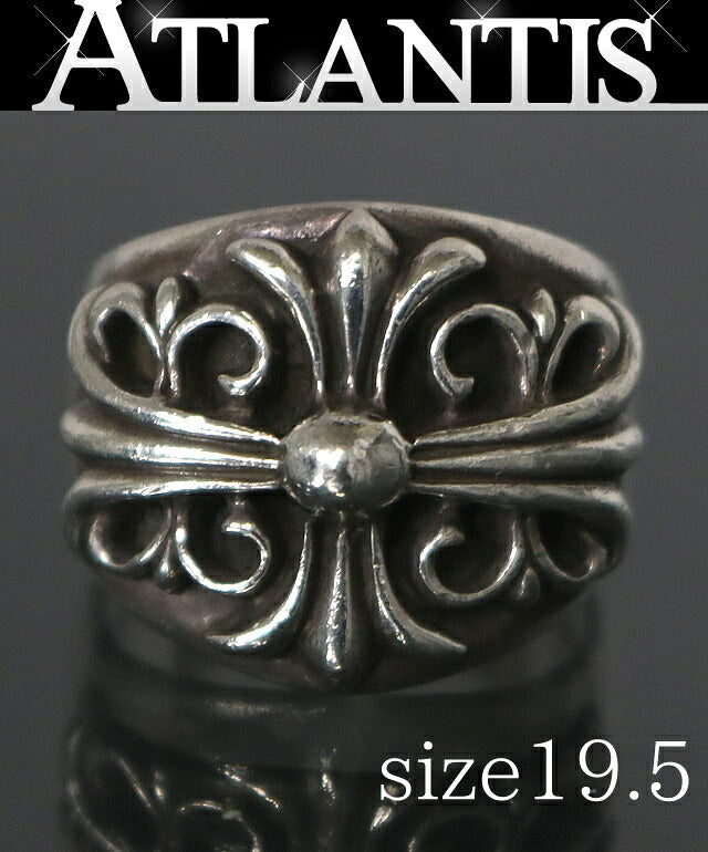 CHROME HEARTS Keeper Ring SV925 Silver Size ONE SIZE