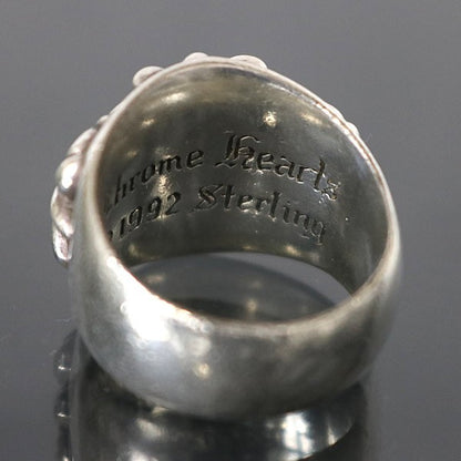 CHROME HEARTS Keeper Ring SV925 Silver Size ONE SIZE