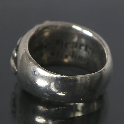 CHROME HEARTS Floral Cross Ring SV925 Silver Size ONE SIZE