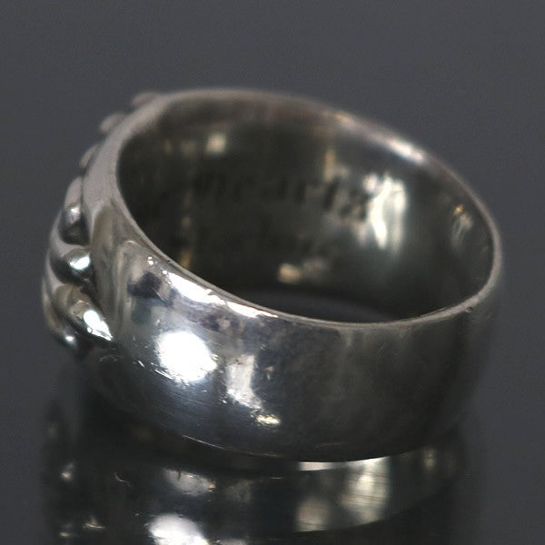 CHROME HEARTS Floral Cross Ring SV925 Silver Size ONE SIZE