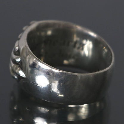 CHROME HEARTS Floral Cross Ring SV925 Silver Size ONE SIZE