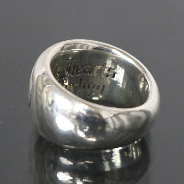 CHROME HEARTS Silver 925 Seal Stamp Ring Size ONE SIZE