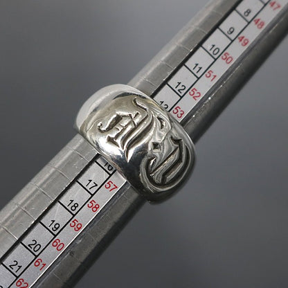 CHROME HEARTS Silver 925 Seal Stamp Ring Size ONE SIZE