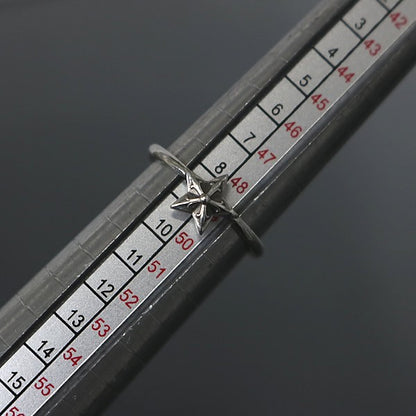 CHROME HEARTS Silver 925 Bubblegum Star Ring Size ONE SIZE