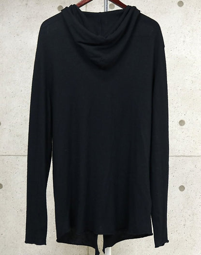 CHROME HEARTS Black Cashmere Dagger Zip Hoodie Size L