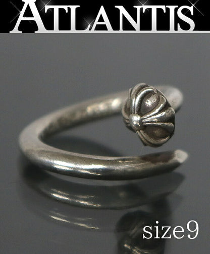 CHROME HEARTS Cross Ball Nail SV925 Silver Size ONE SIZE