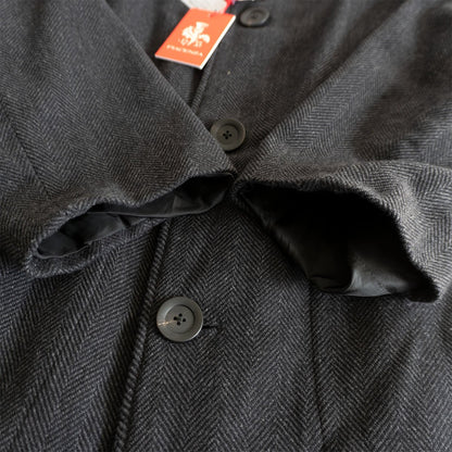 Geoffrey B. Small handmade fully-lined 4-button oversized coat Size S